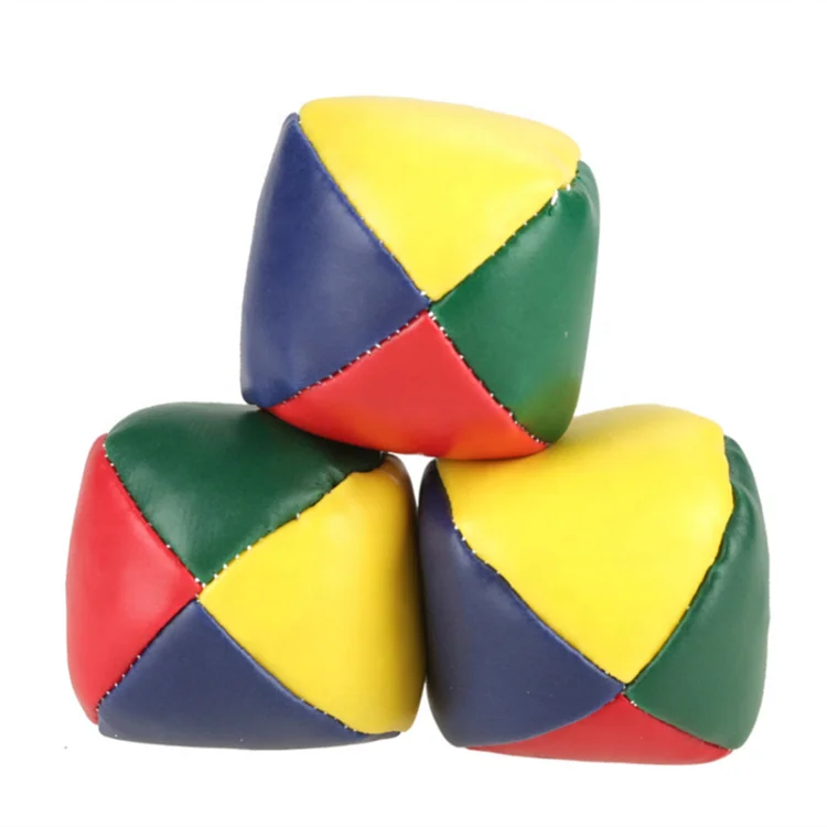  Customize logo Juggling Balls Set Durable Soft Easy Juggle for Beginners Boys Girls