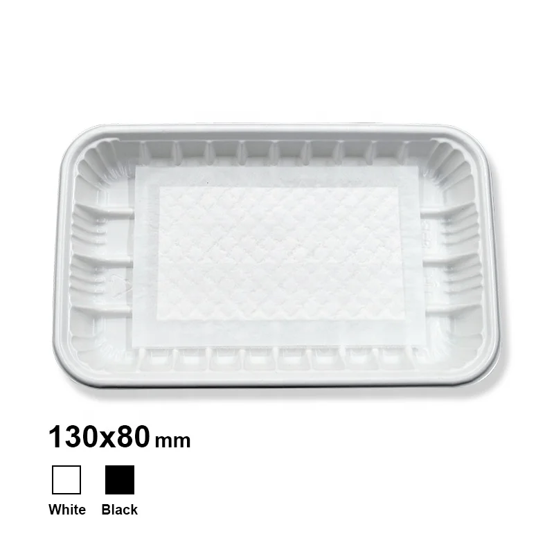 Demi Eco-Friendly High Absorbency Water Meat Blood Absorbing Pads absorbent pad for fish food grade  meat pads