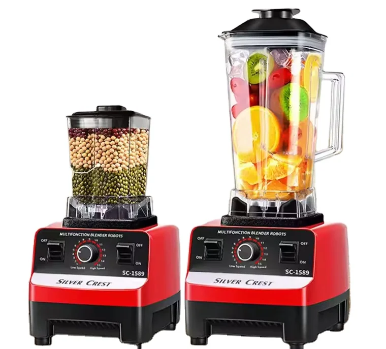 Блендер-соковыжималка для фруктов и овощей, 1800 Вт, 2 в 1