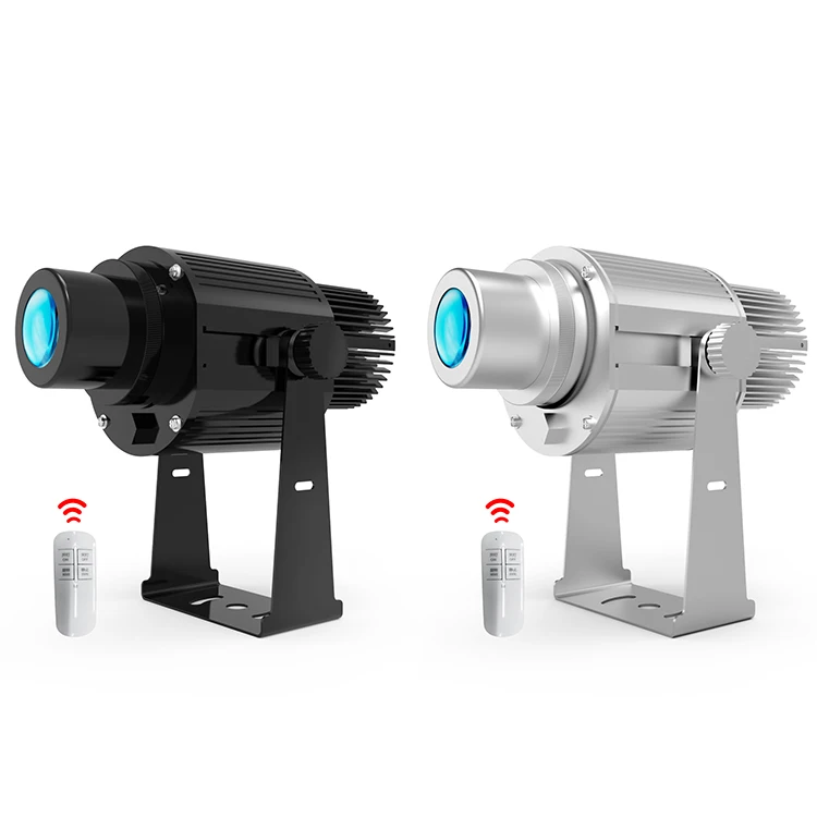 50W Customized Logo Projector Advertising Lights Rotating Waterproof Outdoor Gobo Projector With Remoter Led IP65 For Shop Store