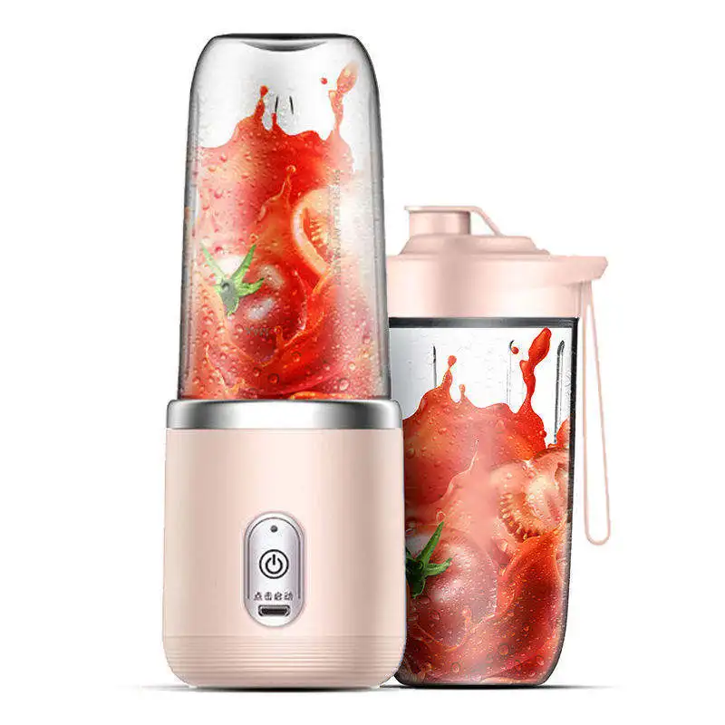 New Portable Fresh Juicer Blenders Electric Fruit Juicer USB Charging Lemon Orange Juicing Cup Mini Smoothie Blender Machine