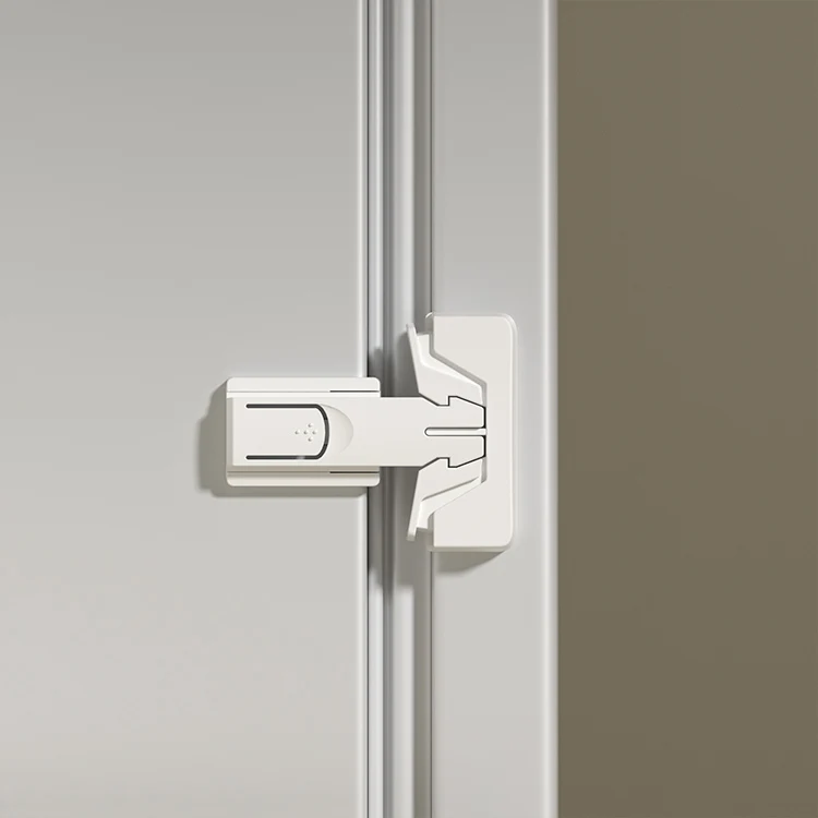 2025 Amazon hot selling Child Proof Refrigerator Lock Child Safety Lock for Cabinets Door Lock for USA