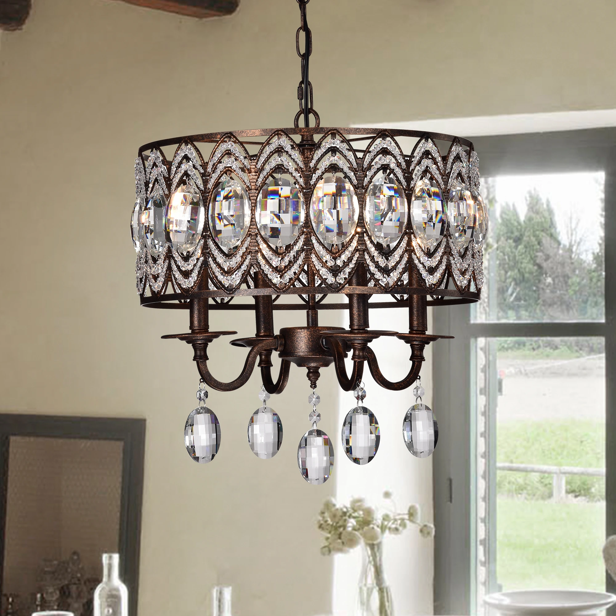 Pendant Lighting Lamp Modern Industrial Crystal Lamps Chandeliers For Banquet Hall Hotel Lobby