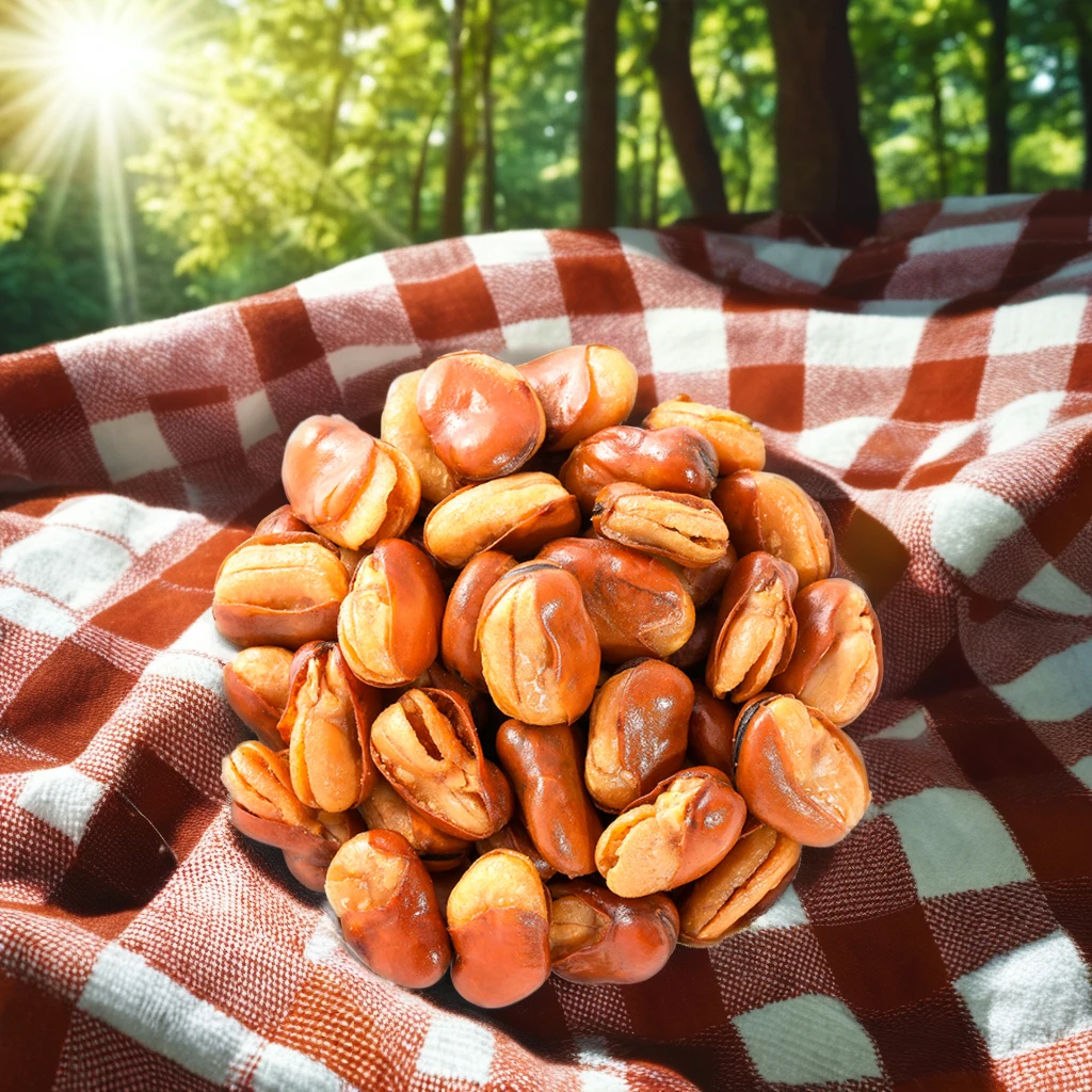 High Quality Wholesale Fried Broad Beans Snack with Skin Spicy Flavor Broad Beans for Sale
