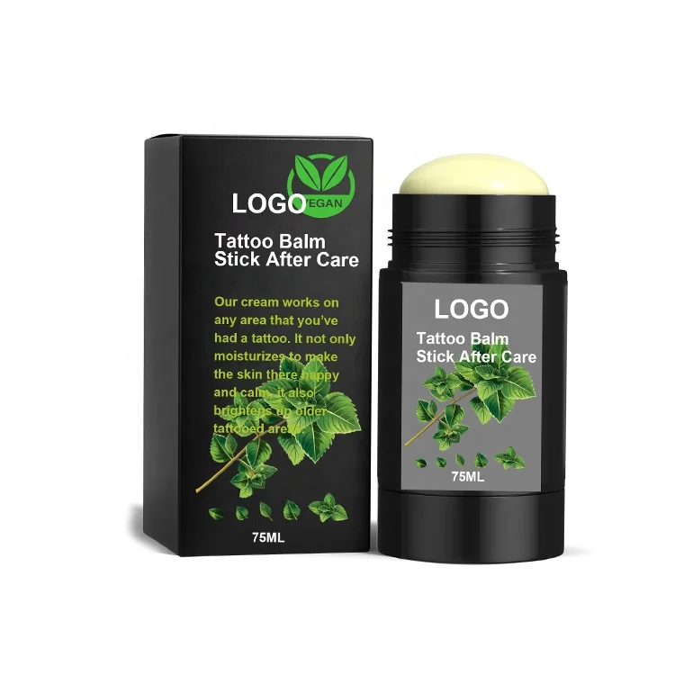 Private Label 30g Tattoo Aftercare Balm Ointment Microblading Tool Compatible Healing Cream for Cleaning and Tattoo Care