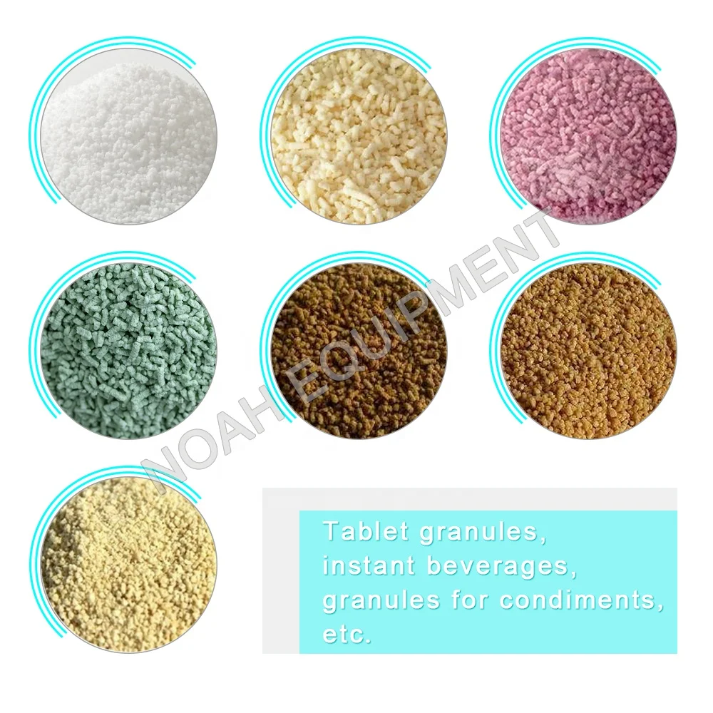 FL-120 Pharmaceutical Fluid Bed Pepper Flavoring granules making machine Food Spry Drying Granulator