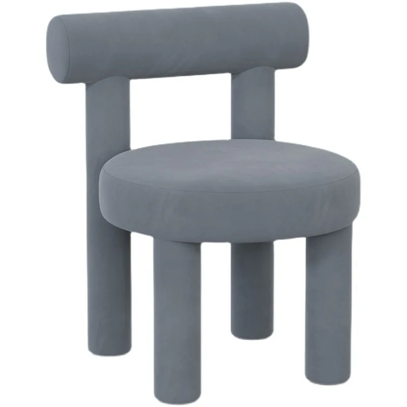 Hot selling modern minimalist bedroom vanity chair home furniture backrest creative design leisure dining room dining chair