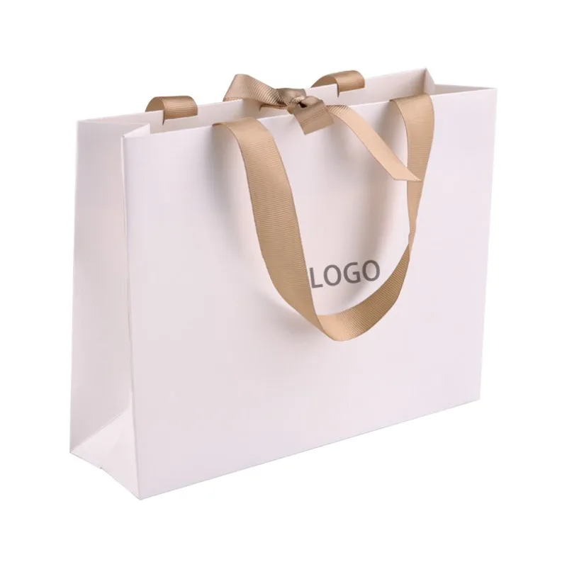 Индивидуальные пакеты для покупок из крафт-бумаги разных размеров Подарочный пакет конфет бумаги с