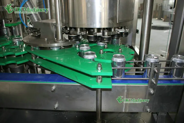 High Performance Wine Can Bottling Plant / Filling Labeling Packing Machine