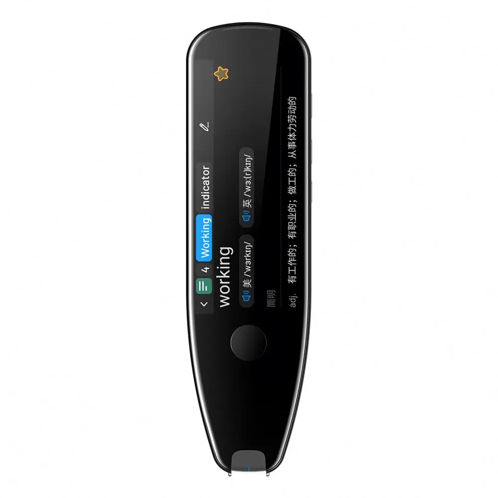 X5 portable real time speech translator pen, instant language interpreter with 112 languages translation device
