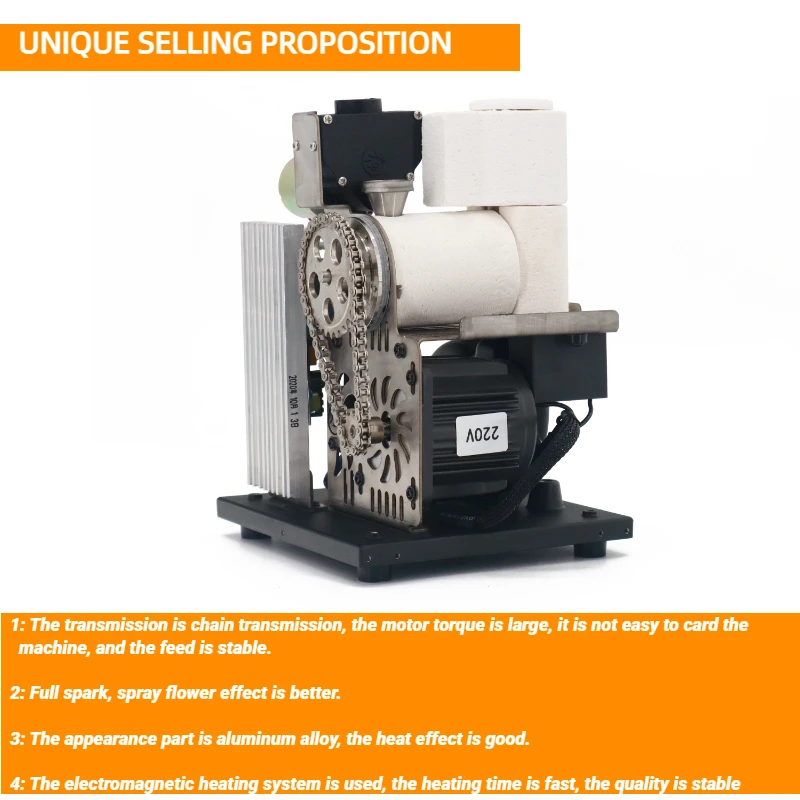 Surprise Price Chinese New Year 600w Cold Spark Machine Indoor Wedding Stage Firework Sparkle