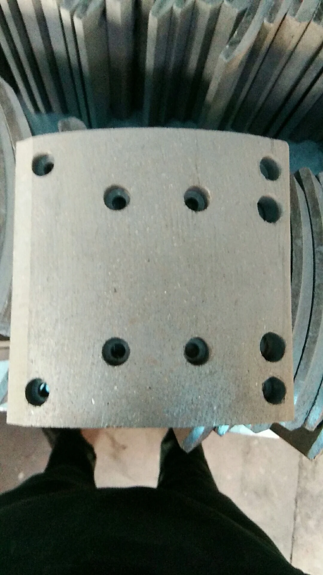 MAN  Truck brake lining 19494/19495, MP31/MP32 original heavy truck shoe brake linings Drum linings