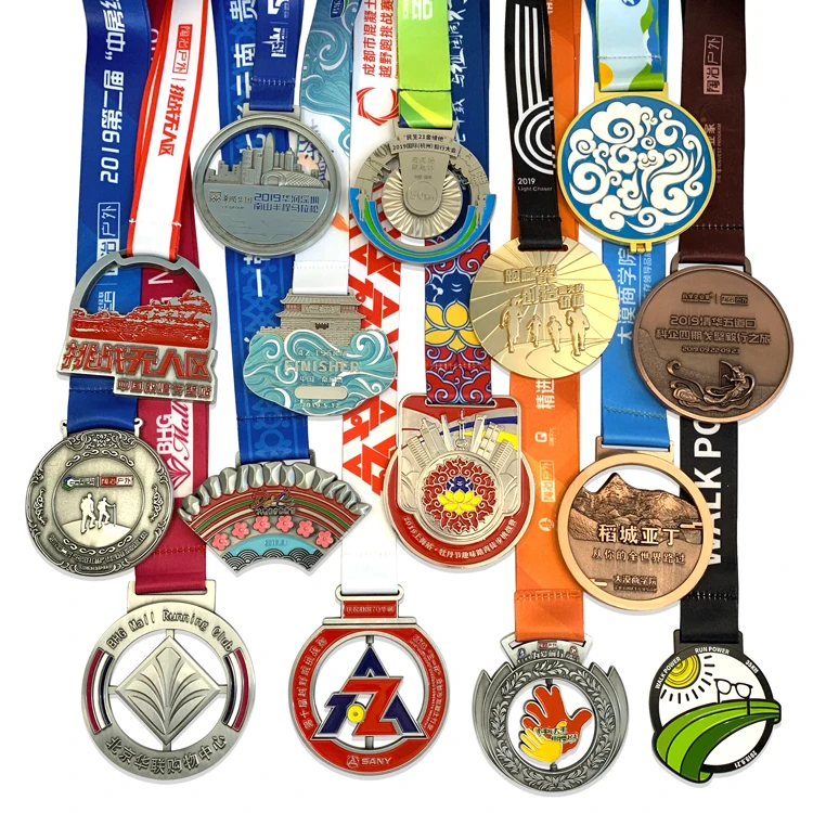 Marathon Running Sport Medals Metal Customize Medal And Trophies