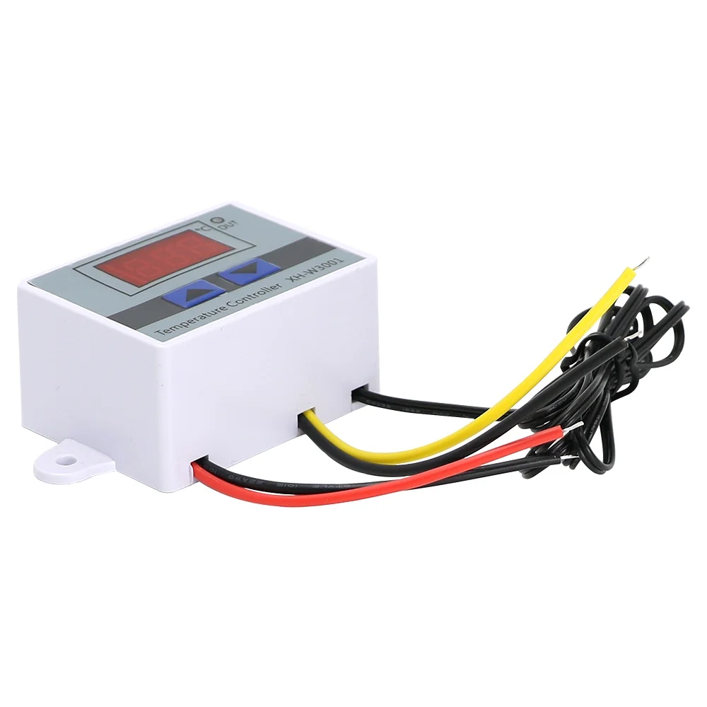 12V/24V/110V~220V Digital Temperature Controller Ntc Sensor Thermostat for for Incubator Cooling Heating