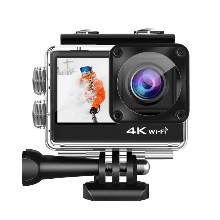  Дропшиппинг C1 двойной экран 2 0 дюйма + 1 3 анти-тряски 4K WiFi Спортивная экшн-камера