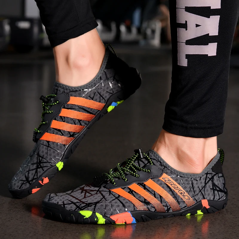 Cheap Men Beach Shoes Waterproof Aqua Shoes Beach Outdoor Summer Swimming Water shoes