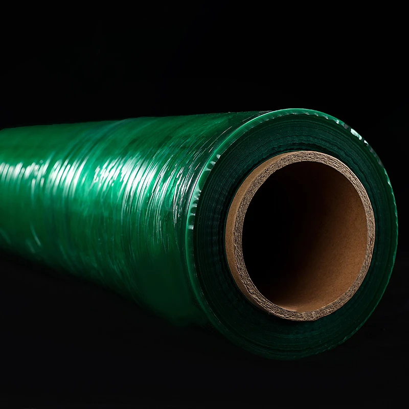 Factory Directly Supply Industrial Grade Rustproof LLDPE Green Plastic Stretch Film