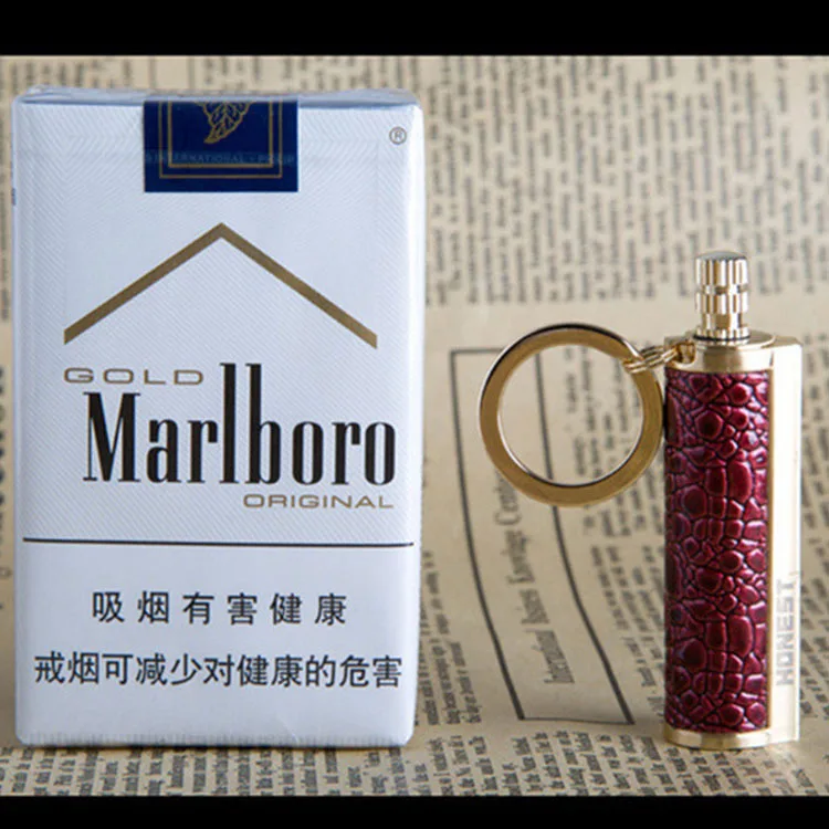  Outdoor Survival Tool Metal Permanent Match Waterproof Lighter Keychain Flint Fire Starter Kerosene Camping Gadgets