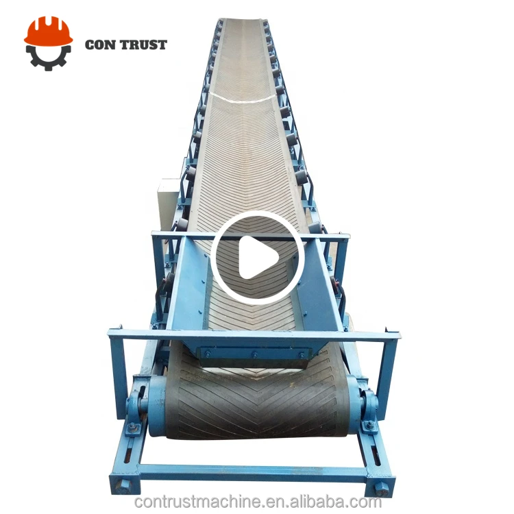 2024 Take away finished food grain product belt conveyor elevator bag output conveyor