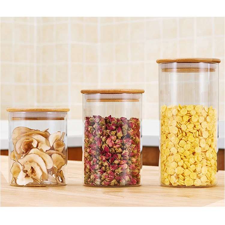 Hot promotion 180ml glass food jar with sealed cover lid