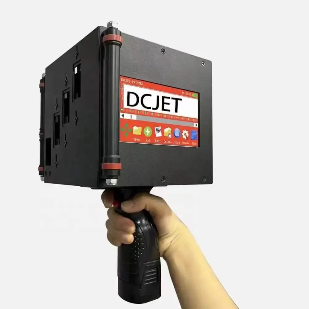 New Portable Handheld QR Code Manual Coding Machine with Quick Drying Ink Cartridge Color Coding Feature Direct Manufacturer