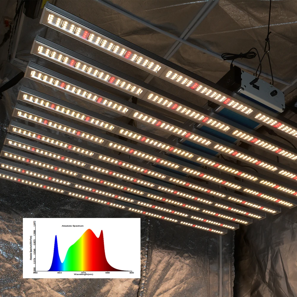 Nalite Super March Popular Led Grow Light Bar 600W 800W Spider Bar Full Spectrum 660Nm For Indoor Plant