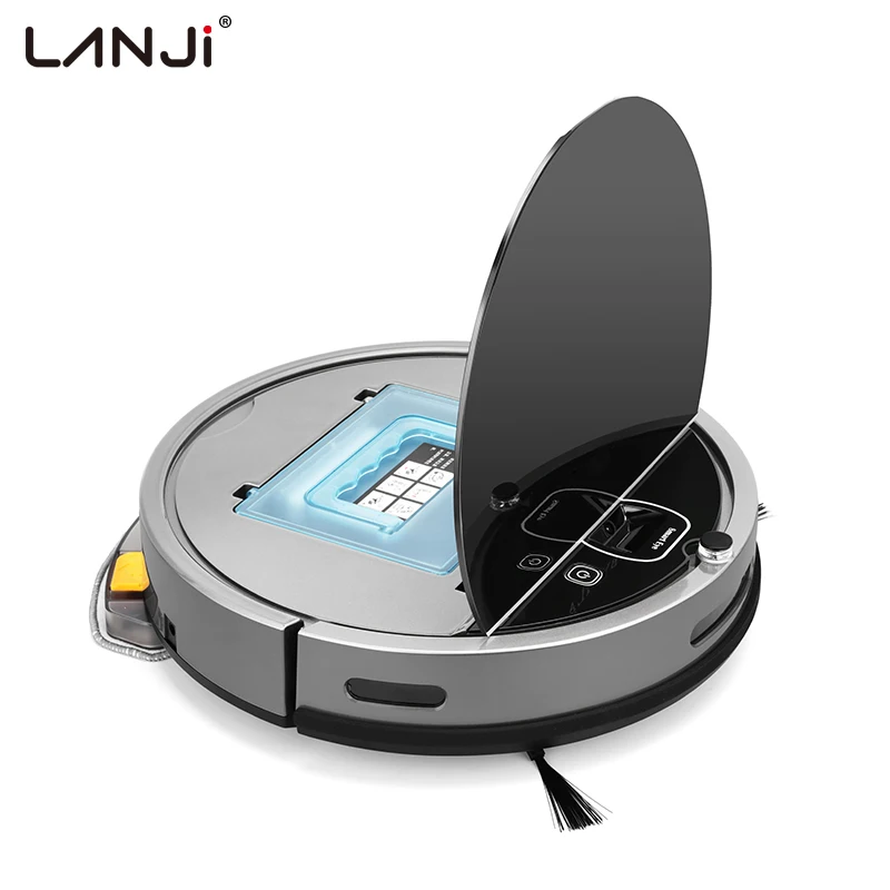 OEM LJ005 1800Pa Ultra Thin Robotic Sweeper Vacuum Cleaner 2600mAh Battery Germany Robot Vacuum Cleaner