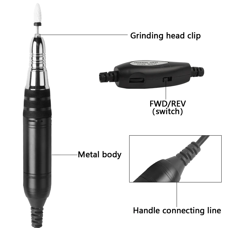 Jimdoa hot sale 12w pen shape electric nail drill pen professional portable nail art machine for nail slaon