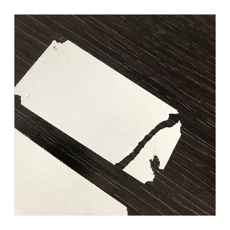 Breakaway eggshell paper sticker protection label for high-end goods