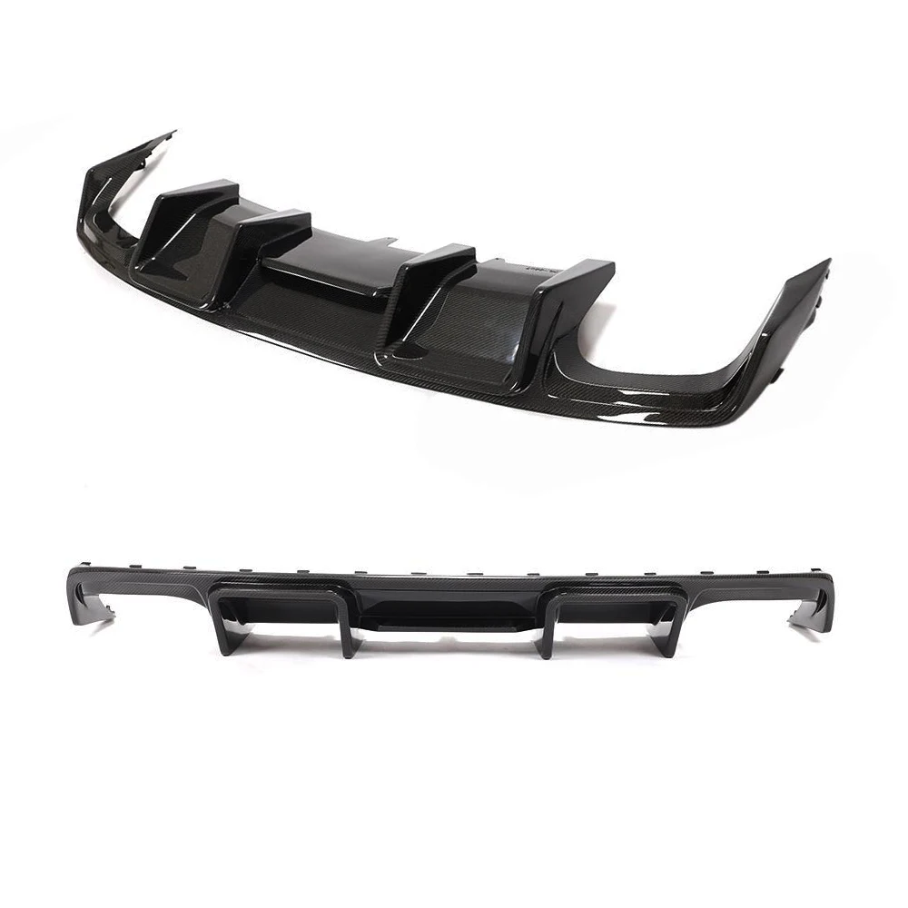 Custom OEM Car Modify Carbon Fiber Rear Bumper Lip Spoiler Rear Side Splitter Deflector Large Size 3D Printing Service