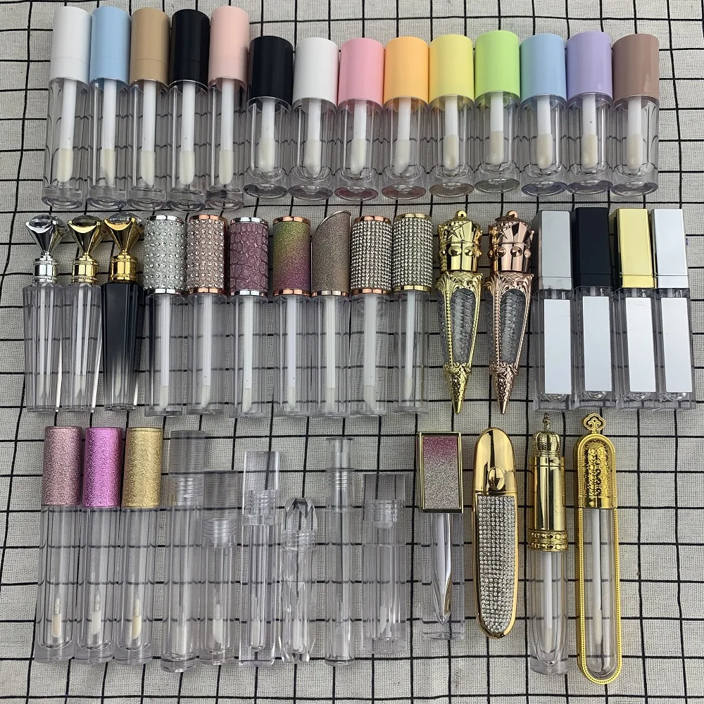 Wholesale Lipgloss Gloss Manufacture Lipstick Products DIY Liquid Lip Stick Lipgloss Customized Private Label