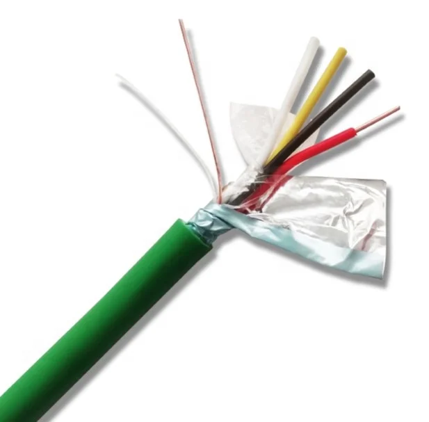 EIB KNX BUS CABLE  2x2x0.8mm  Building Wiring Connection Control Cable Master Green PVC Copper Wire Electric Power Wires Cables