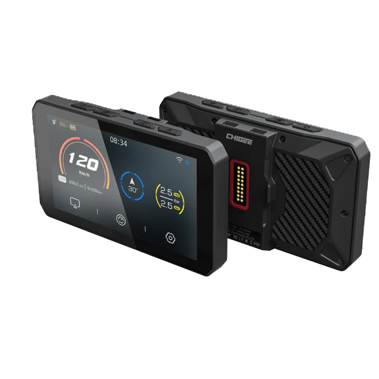 CHIGEE AIO-5 играть 720p высокое качество Bmw Мотоцикл Dvr Двойная камера Автомобильный для мотоцикла