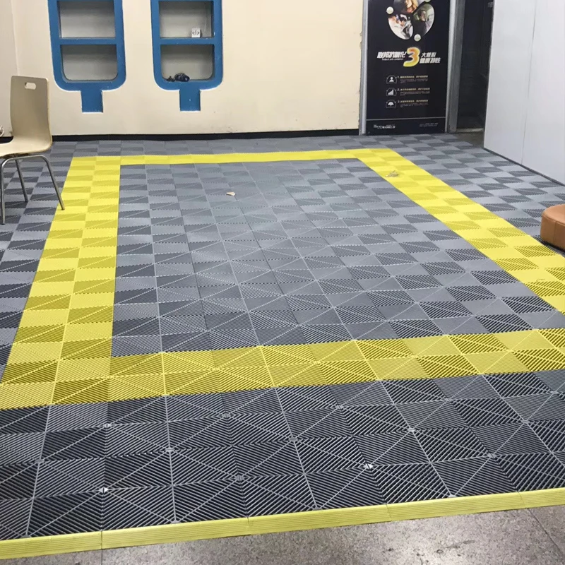 Sport Flooring Outdoor PP Cheap  Factory Wholesale Plastic Flooring