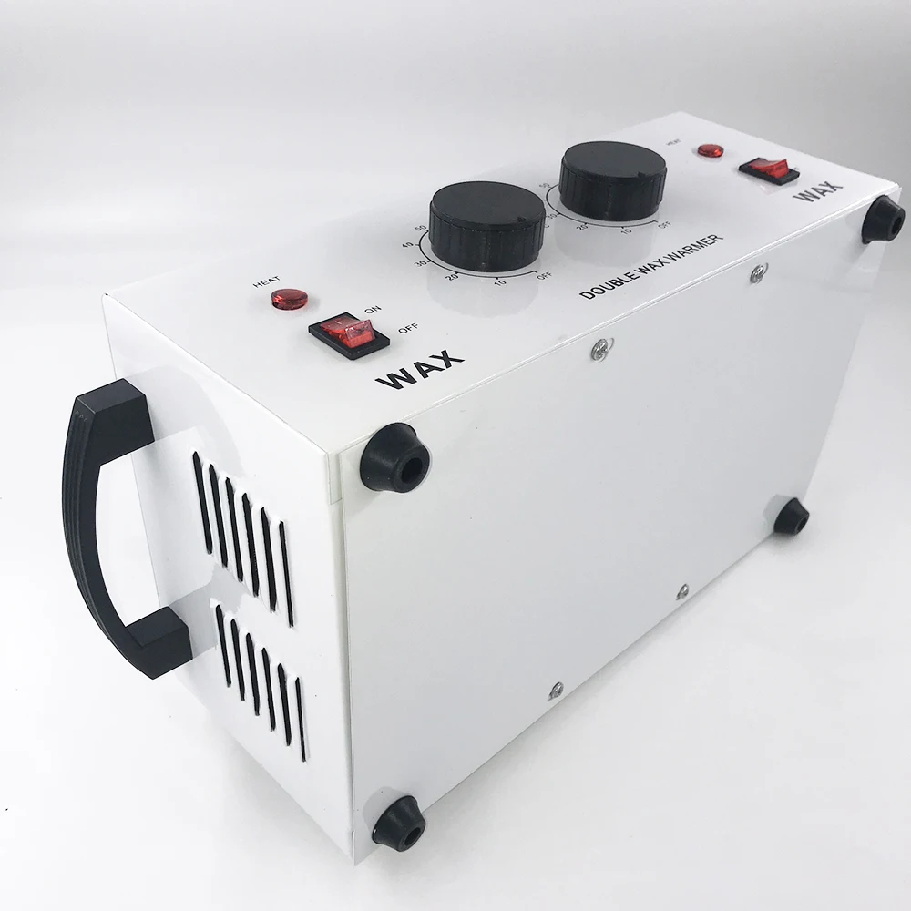 Factory Supply 100W Double Skin Care Tools Wax Heater Hair Removal Electric Depilation Waxing Machine