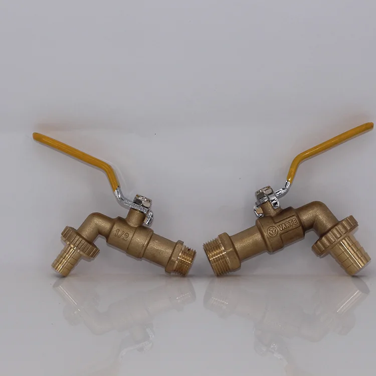china faucet factory 2020 new products  water taps  polished brass ball bibcock