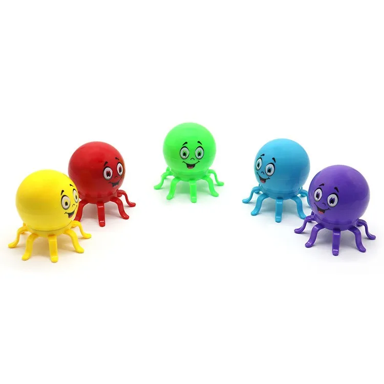 Luminous Octopus Tobacco Grinder Creative Cute Zinc Alloy & Plastic LED Herb Crusher for Smoking