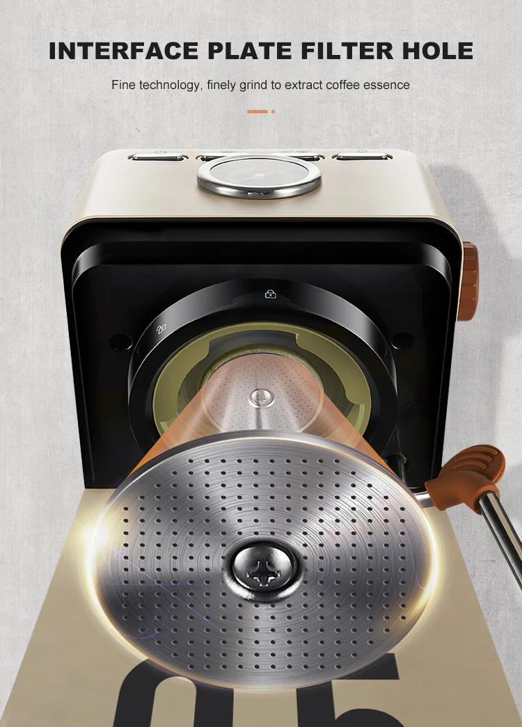 Classic Italian Coffee Machine Espresso Coffee 2 In 1 Espresso And Drip Capsule Fully Automatic Cafetera Espresso Maker