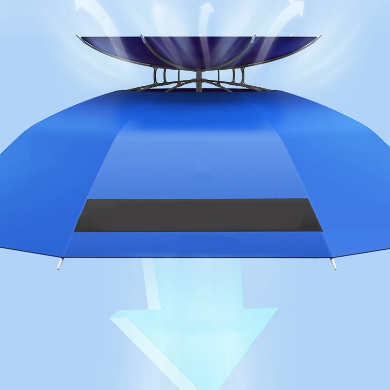 Outdoor Sunshade Hands Free Umbrella Hat New Fashion Factory Wholesale Custom Light Weight Umbrella Hat