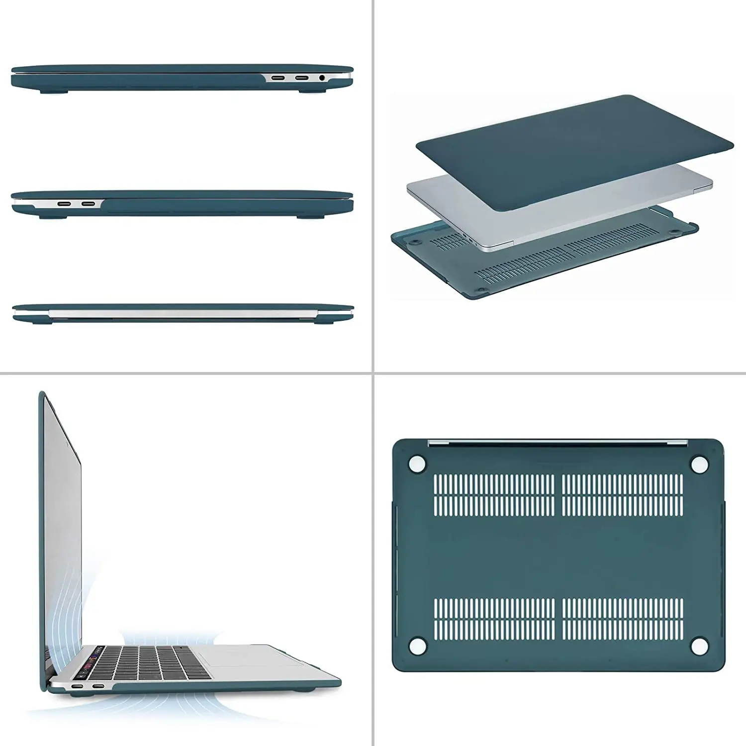 Совместим с MacBook Pro Air all модели 13 дюймов 15 защитный пластиковый жесткий корпус