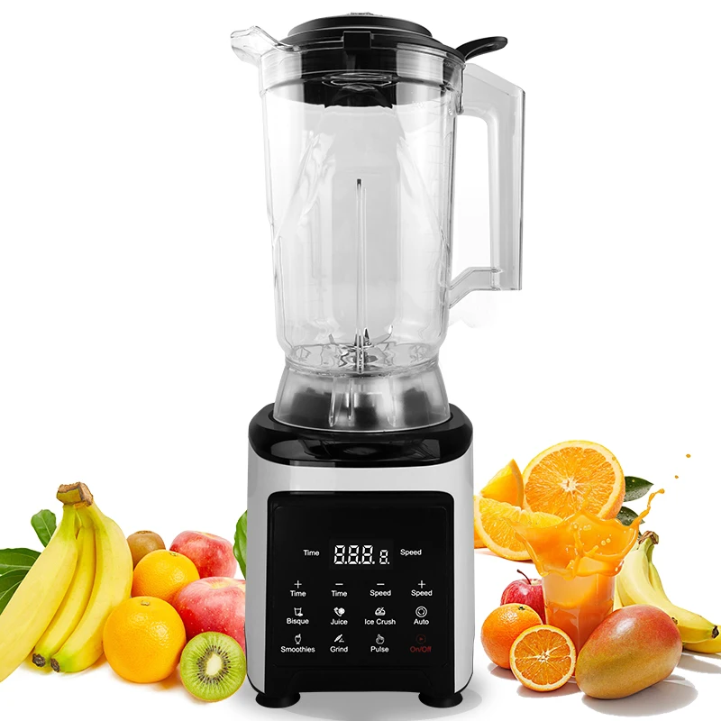 elegance digital blender 10 speeds 2200watt heavy duty commercial blender guangdong high speed touch pad blender 5 litre