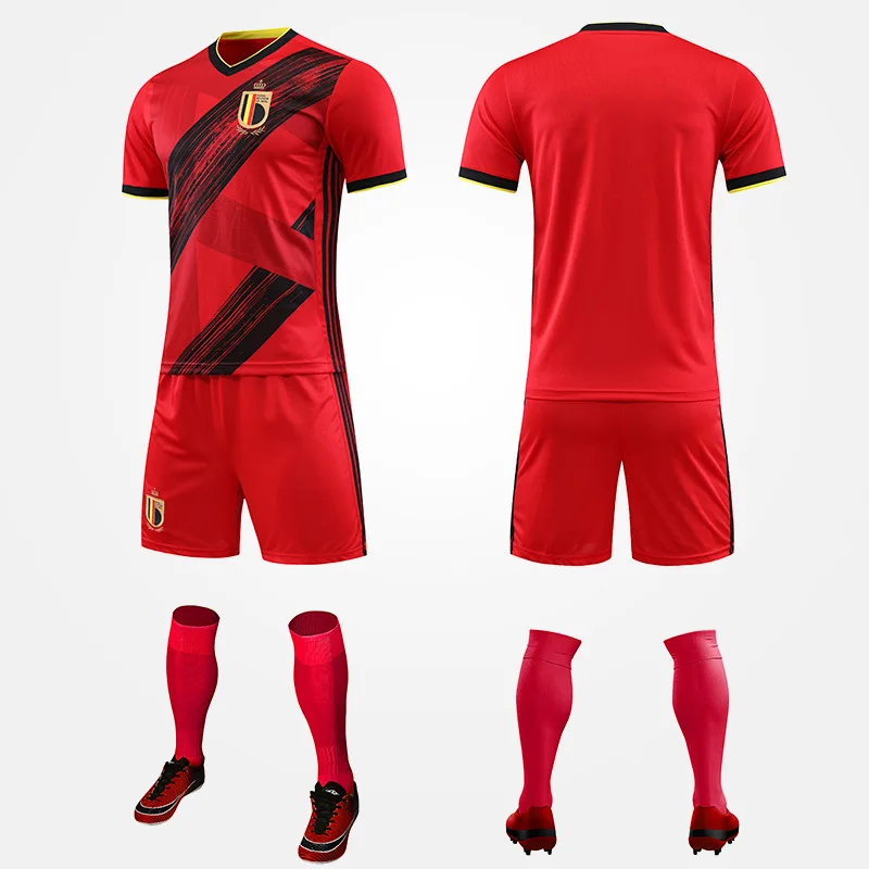 
low price soccer football jersey designs sport shirt for kis and adult 