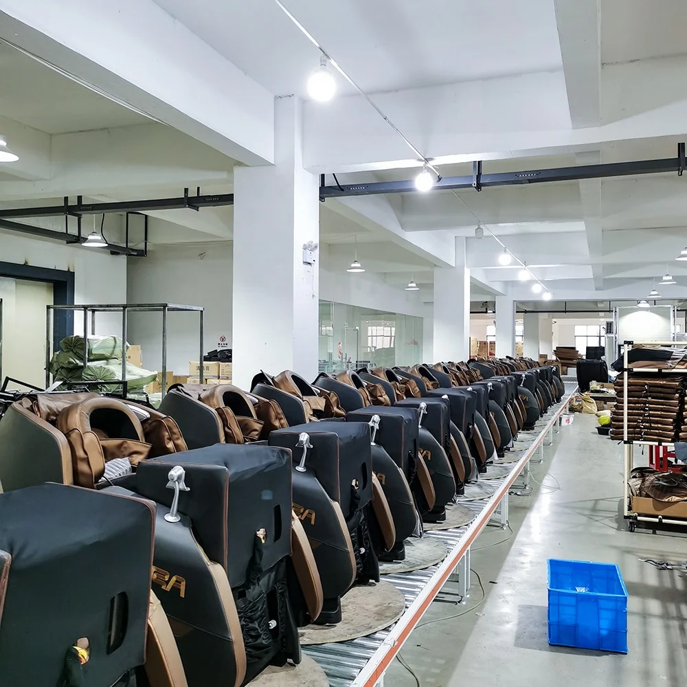 GUOHENG 2022  blood circulation zero gravity design massage chair with LCD panel remote control