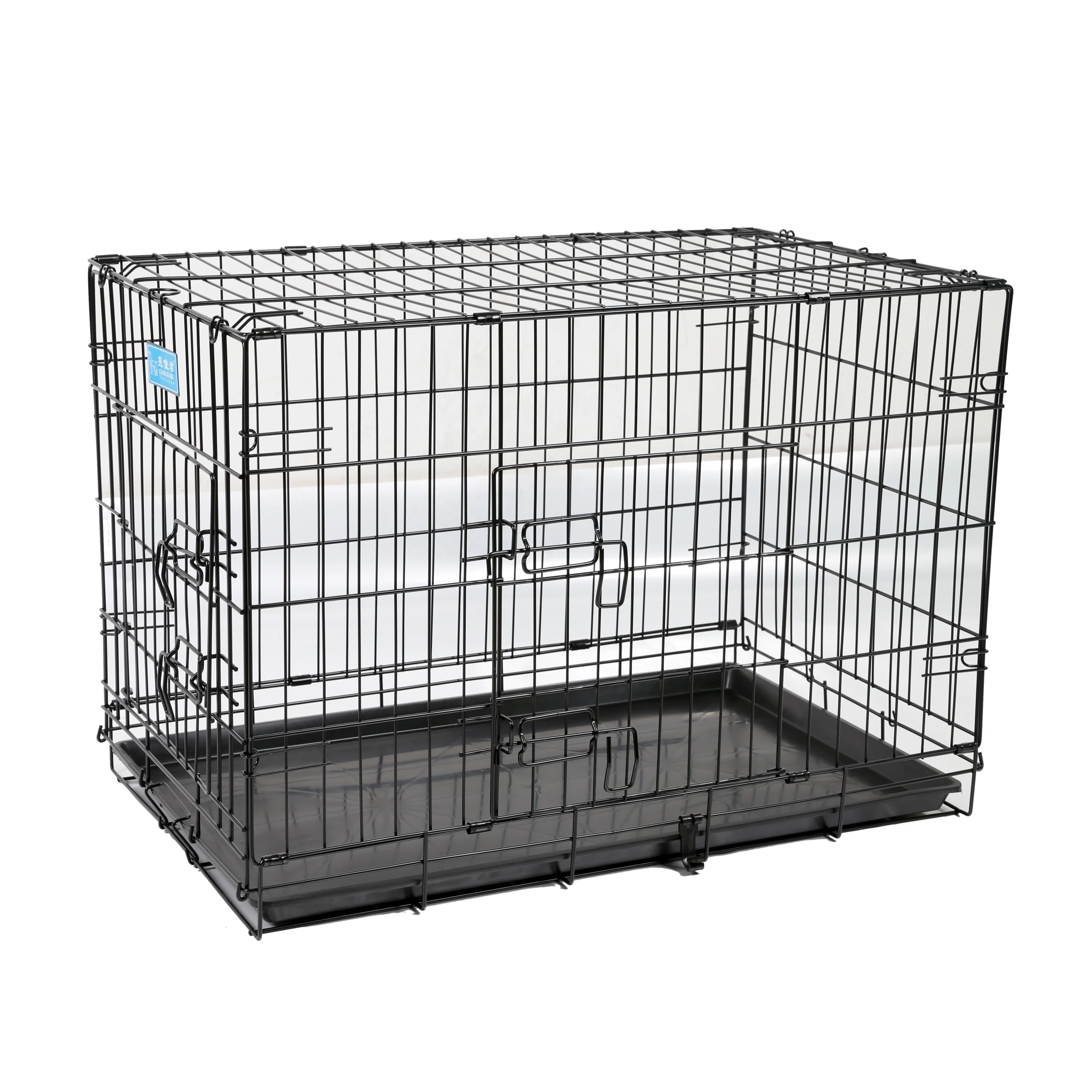 Lorenzo OEM jaulas нашивками Perros Kandang Kucing 30 дюймов L76 * W46 * H53cm для собак по оптовым ценам, будки дом переноска большой открытый клетка для собак