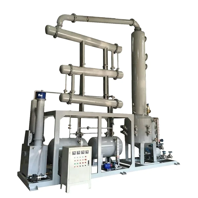 Waste Oil Recycling To Diesel Engine Oil Refining Machine