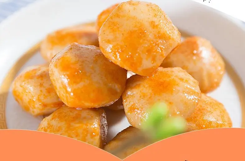 Factory directly wholesale seafood new spicy snack 2021 chinese fish ball