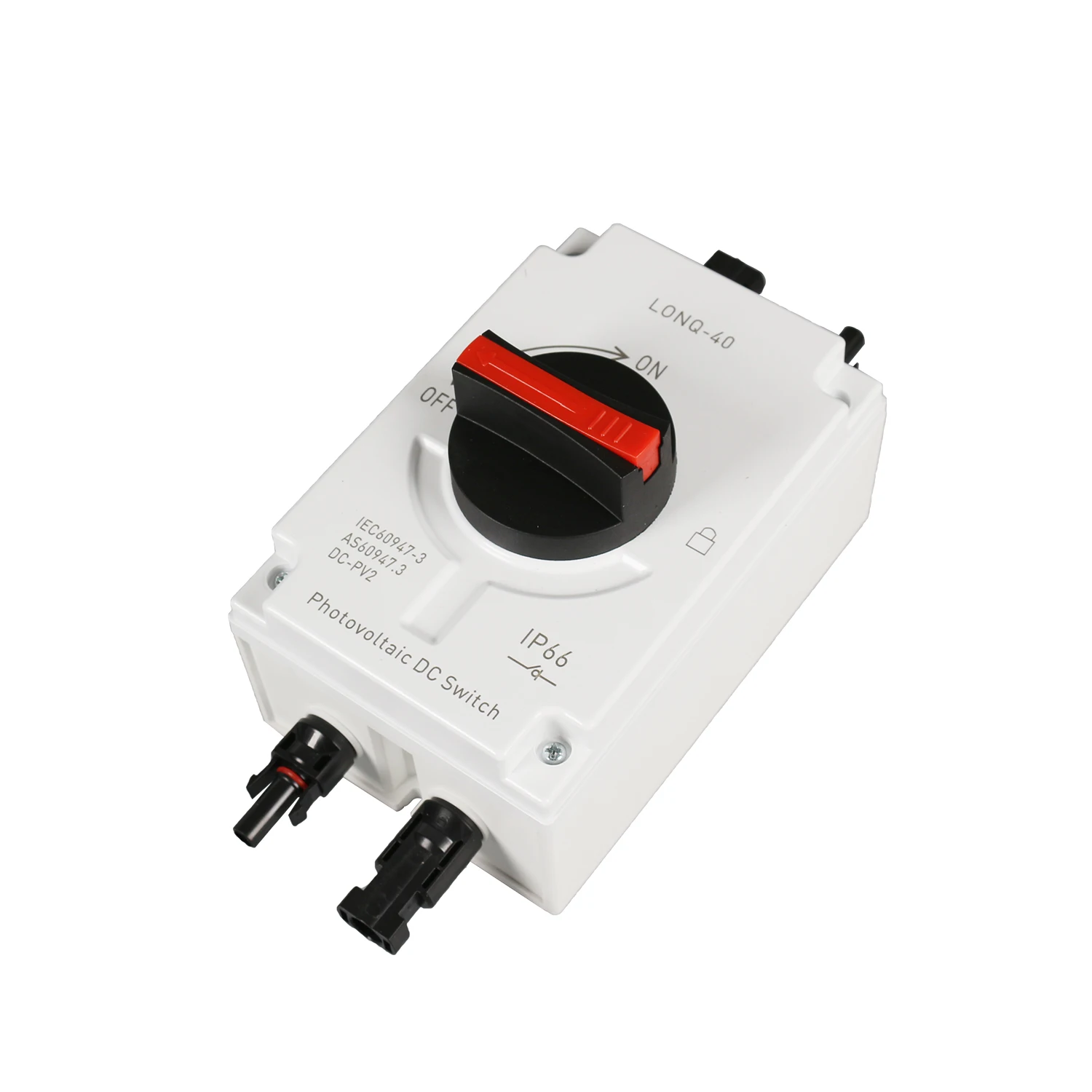 Photovoltaic Electrical Isolator Solar Switch PV Photovoltaic DC Switch 1000V 1200v 32A 16A Outdoor Waterproof IP66