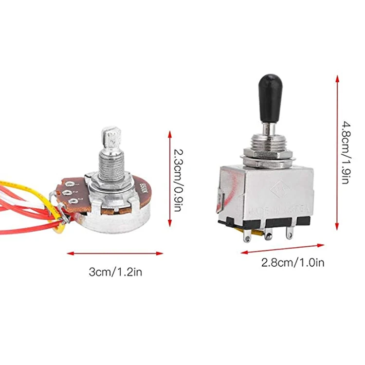 Wholesale  Guitar Parts Prewired guitar wiring harness for LP Electric guitars