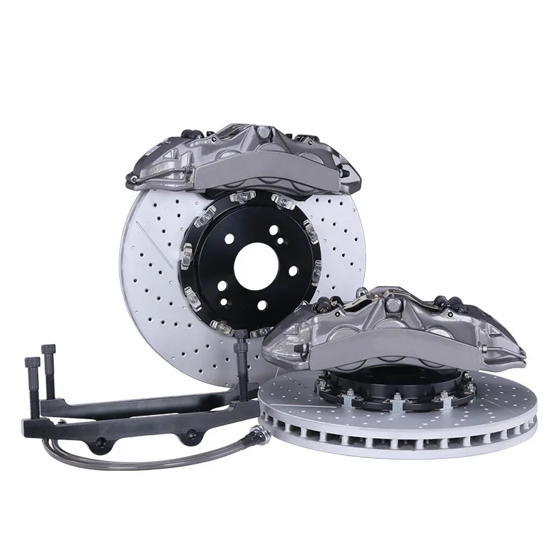 9040 Model 6 Piston Big Brake Kit Rear Disc Brake Upgrade for BMW E60 Honda Multicab DA64 Infiniti Q50 W212