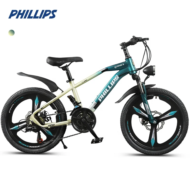 PHILLIPS NEW Cheap Price For Children 20/22 inch High Carbon Steel Student Mountain Bike MTB mountain bicycle